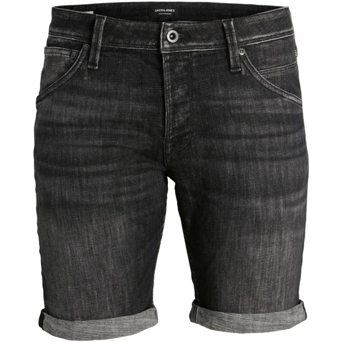 12229104 JJIRICK JJFOX SHORTS GE 245 SN PLS BLACK DENIM