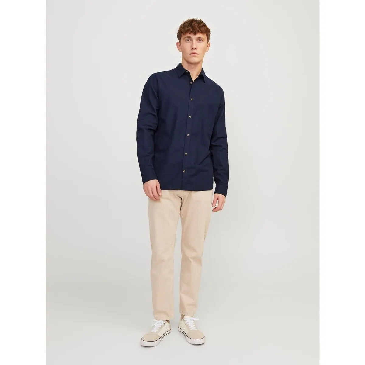 12248384 SUMMER LINEN-NAVY BLAZER