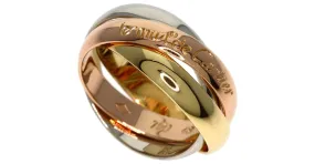Anillo Cartier Trinity #48 Dorado 