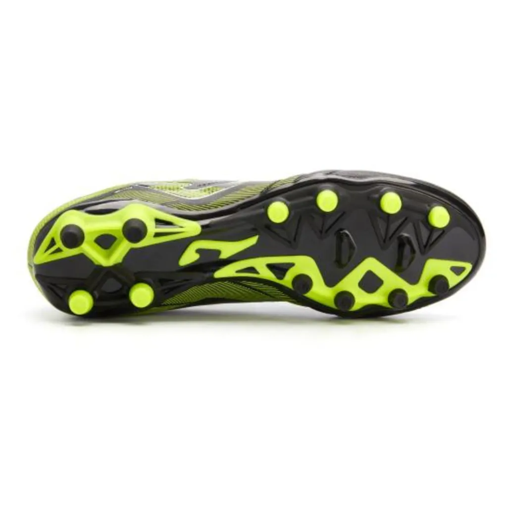 Botín Con Tapones Fútbol Powerful FG Joma Negro - POWW2331FG + Medias!!