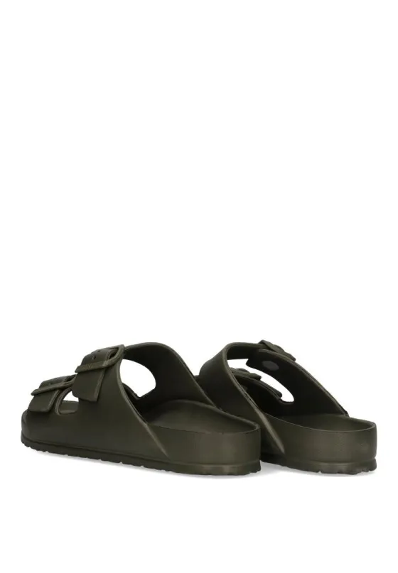 Chanclas sandalias playa XTI 142549 kakhi