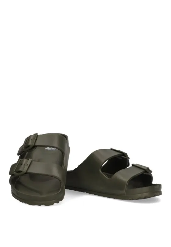 Chanclas sandalias playa XTI 142549 kakhi