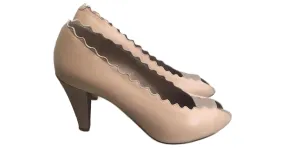 Chloé CHLOE Tacones T.UE 38 cuero Beige 