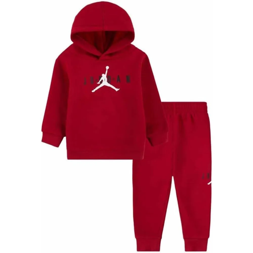 Chándal Kids Jordan Fleece Red