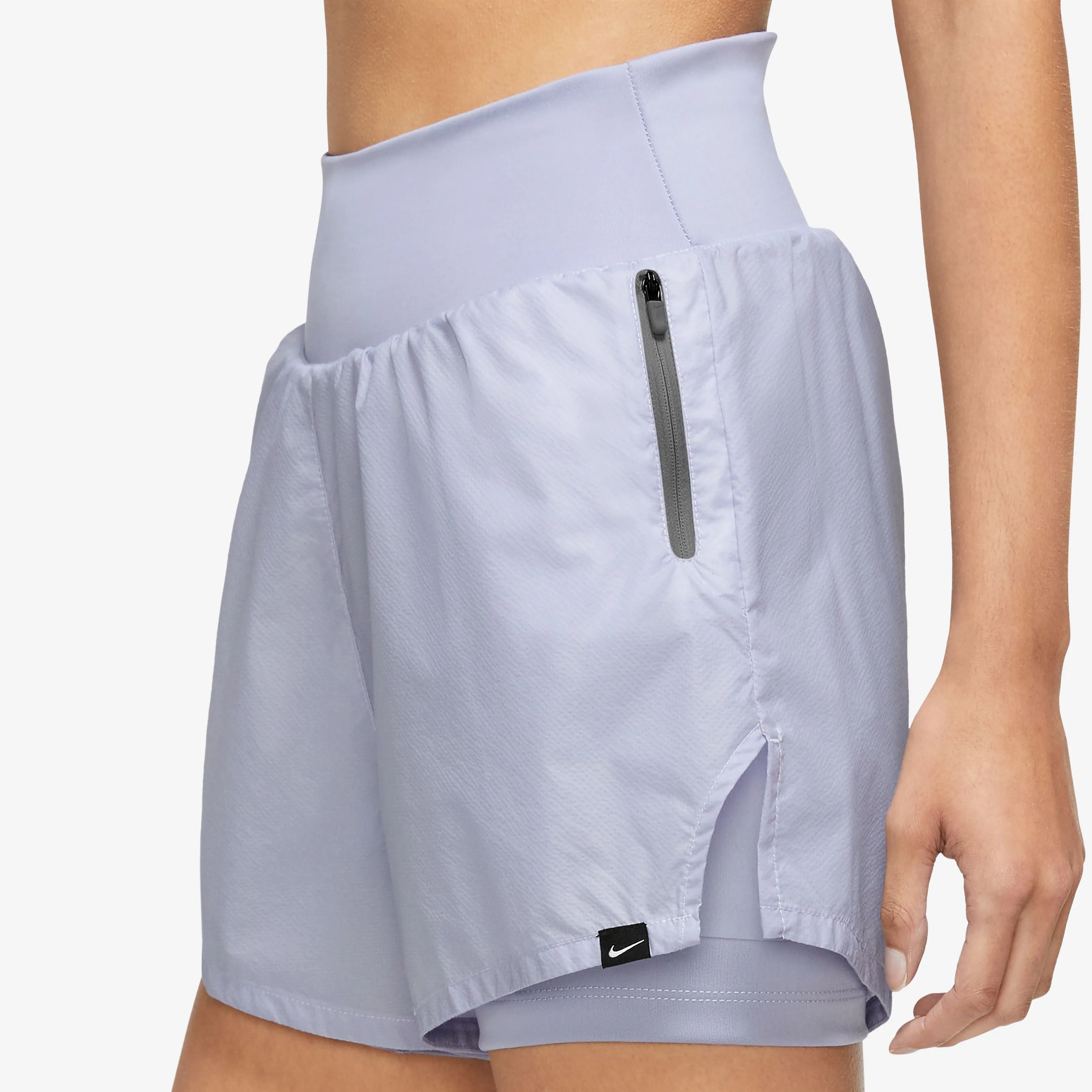 Dri-Fit Run Division Reflective Mid-Rise 3in Shorts Mujeres