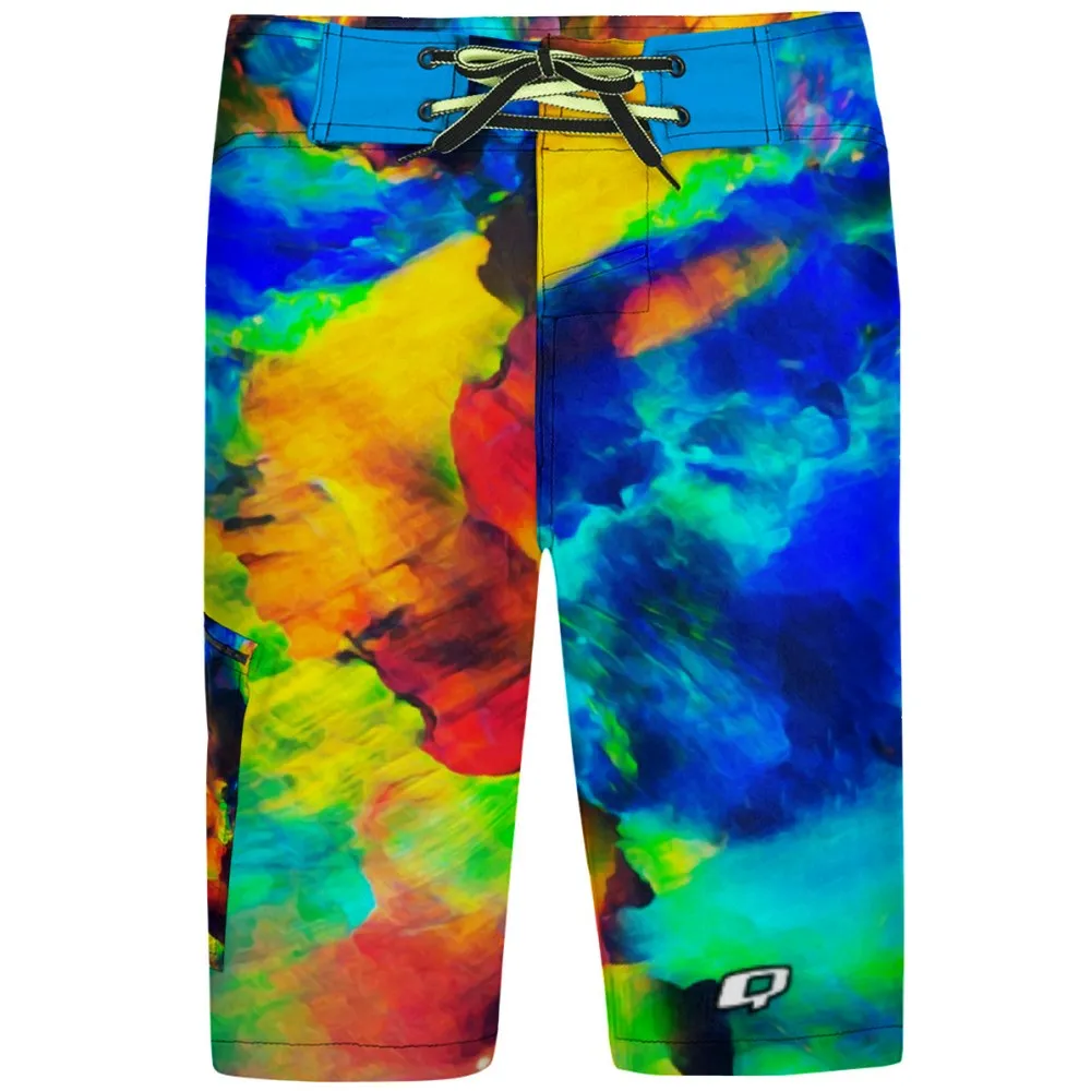 Fire Opal - Q Board Shorts