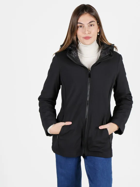 Flight Finery Chaqueta de mujer reversible con capucha.