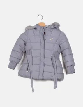 FREESTYLE Parka gris acolchada