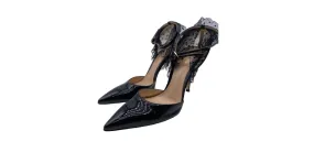 GIANVITO ROSSI Tacones T.UE 37 Charol Negro 