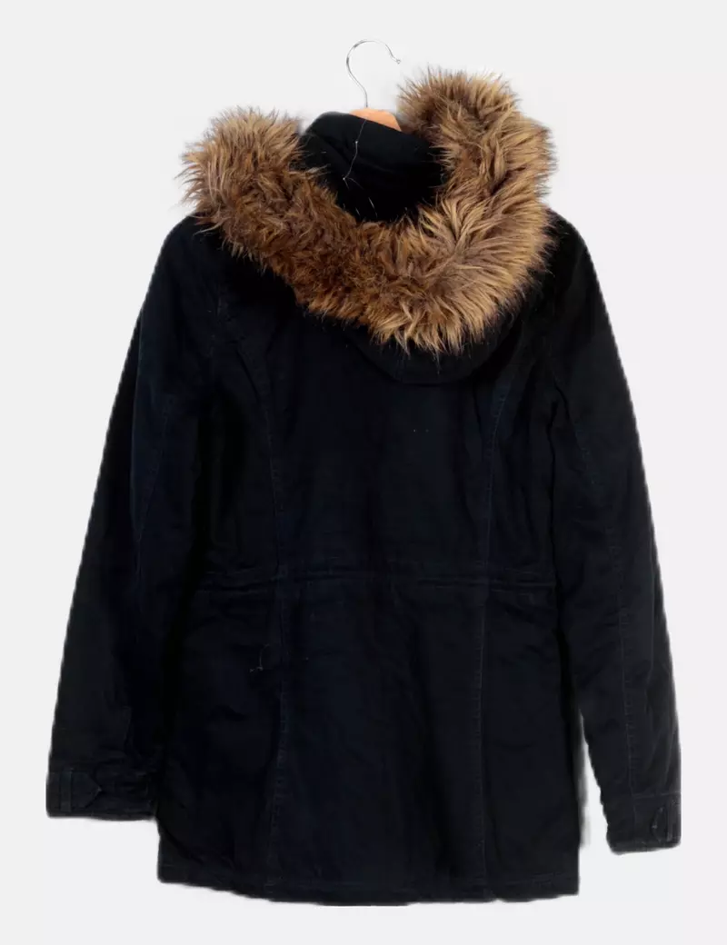 Hollister Parka azul marina