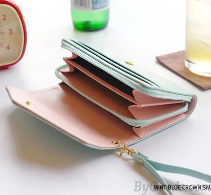 Iphone Crown Wallet Multifunctional Phone Wallet