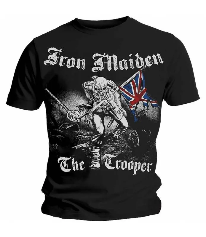 Iron Maiden Tee Sketched Trooper Camiseta Licencia oficial Chico Rockoff IMTEE22