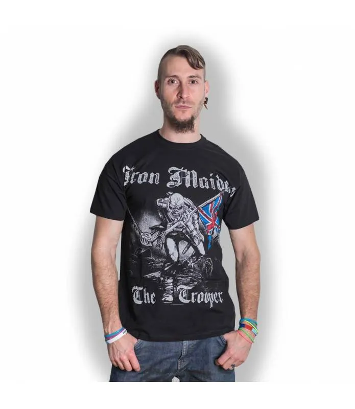 Iron Maiden Tee Sketched Trooper Camiseta Licencia oficial Chico Rockoff IMTEE22