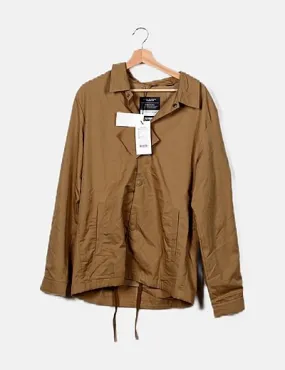 Jack & Jones Parka fluida camel