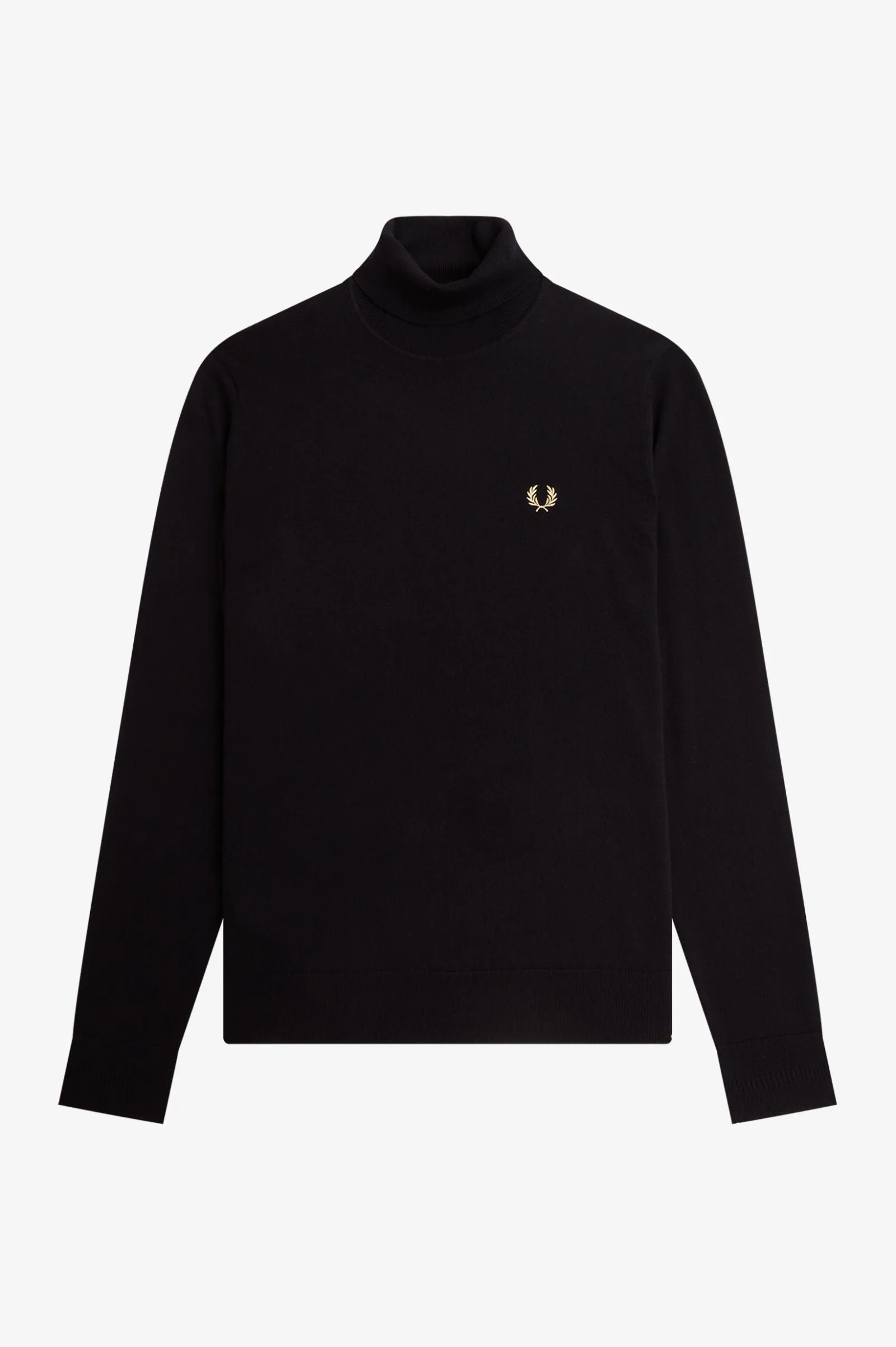 JERSEY DE CUELLO ALTO DE FRED PERRY - GRIS