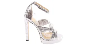 Jimmy Choo Tacones plateados Plata 