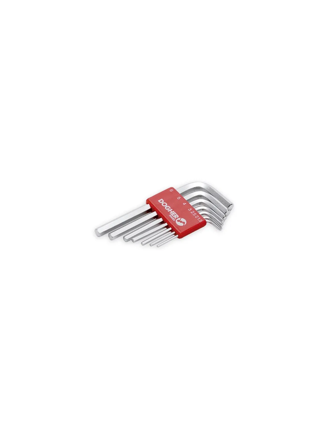 JUEGO LLAVES MACHO HEX CORTAS 7 PZAS 2-8