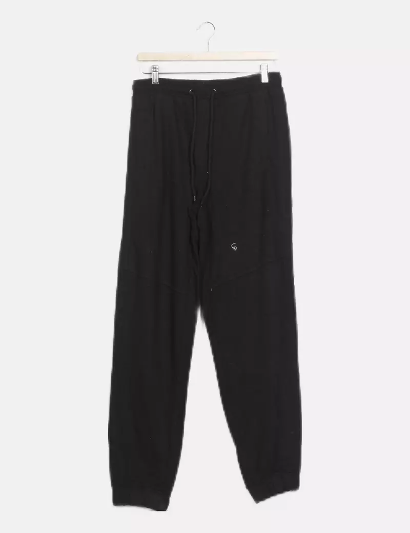 Livergy Pantalón jogger negro