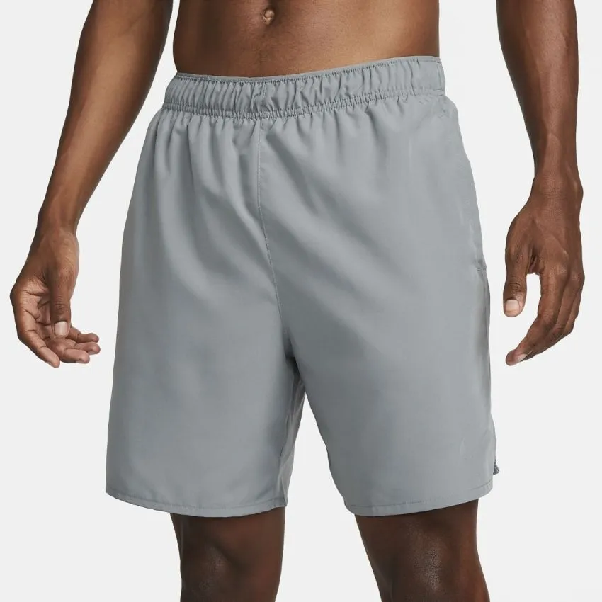 Nike Hombre Shorts Dri-Fit Challenger 7in Brief-Lined Shorts Gris 