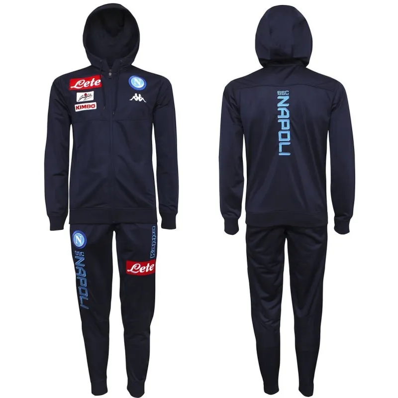 Nápoles traje de representación Anderin azul marino 2017/18 Kappa