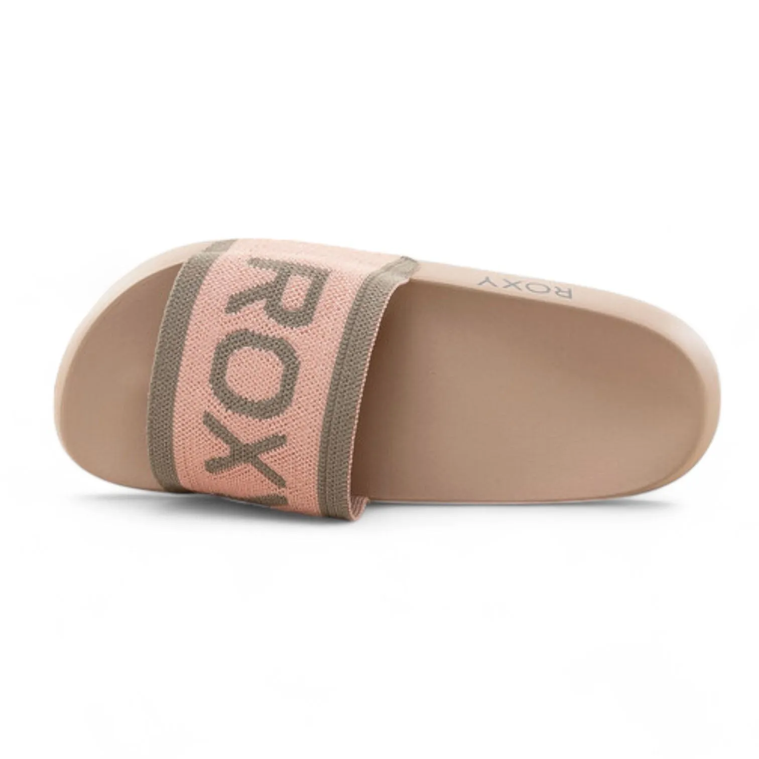 Ojota Roxy Slippy Knit Verde Salmon