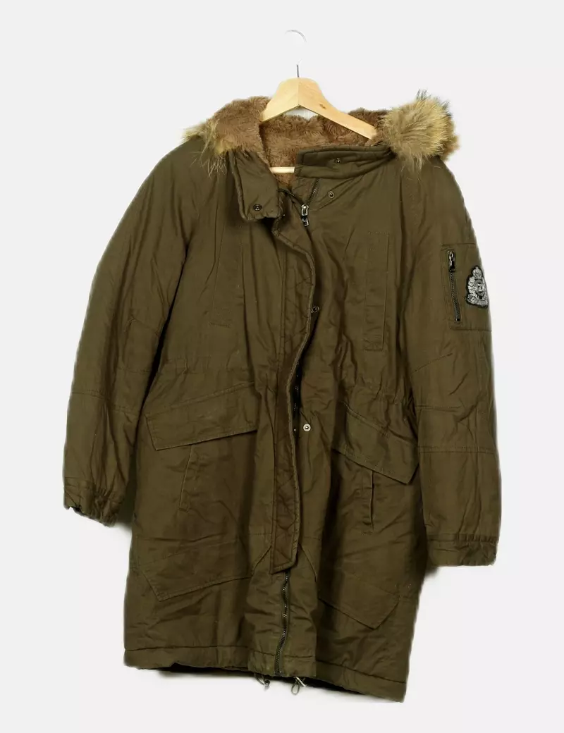 Osley Parka verde combinada