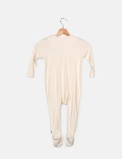 Pepette & Doudou Pijama color crema
