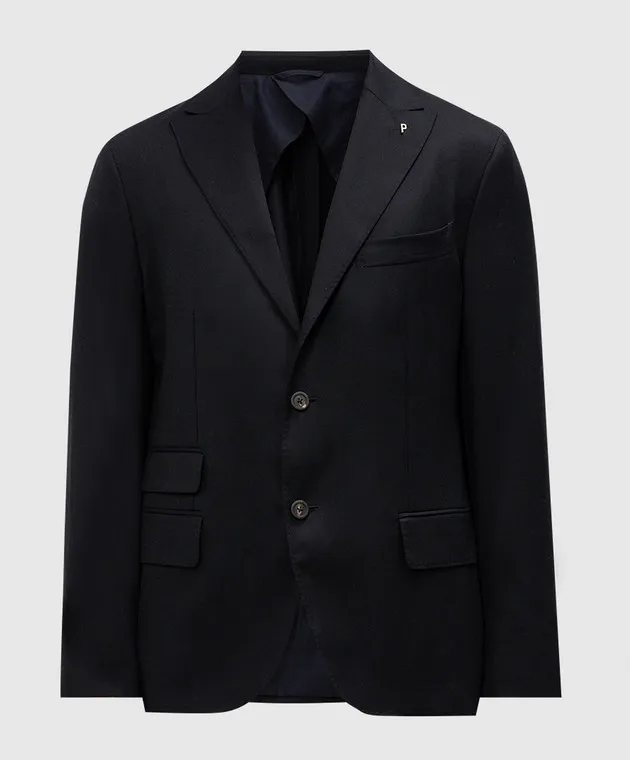 Peserico Blue wool blazer