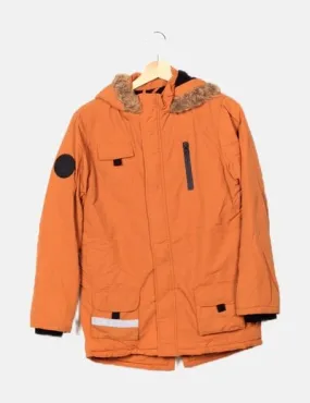 Primark Parka basica marrón