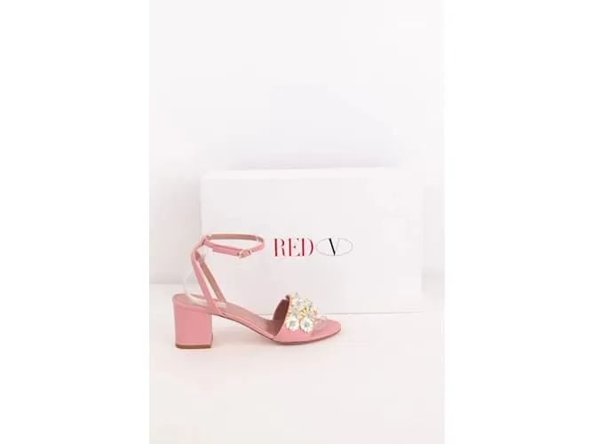 Red Valentino Tacones de cuero Rosa 