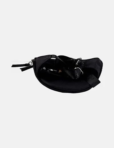 Salsa Jeans Riñonera polipiel negra