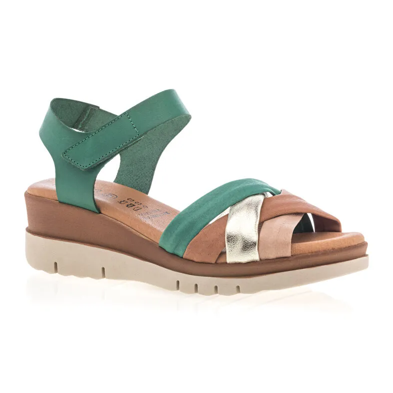 Sandalias / sandalias mujer verde