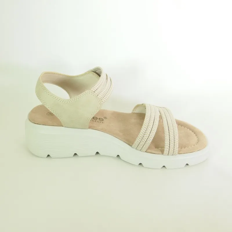 Sandalias Amarpies ABZ26646 Beige