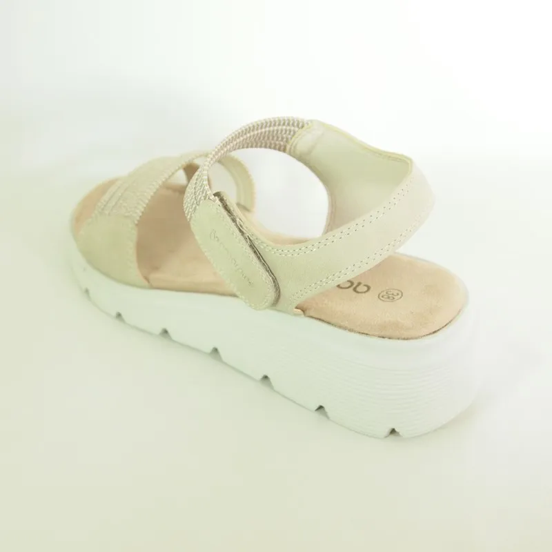 Sandalias Amarpies ABZ26646 Beige