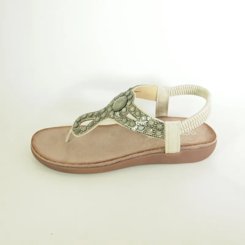 Sandalias Amarpies ABZ26667 Beige