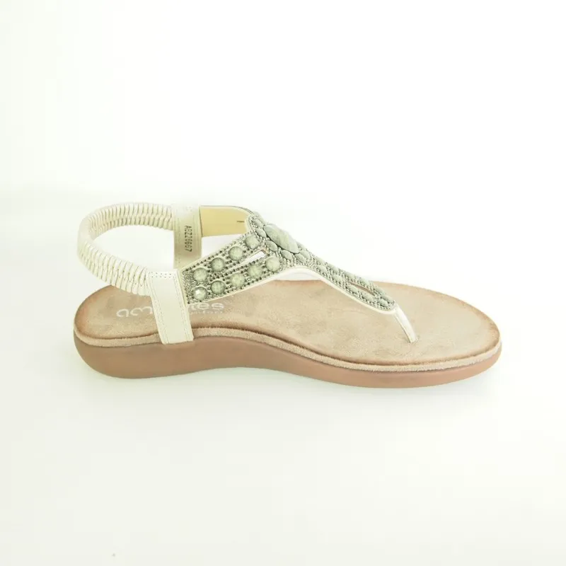 Sandalias Amarpies ABZ26667 Beige