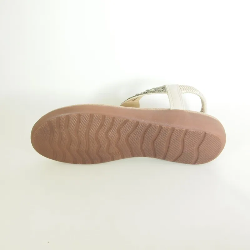 Sandalias Amarpies ABZ26667 Beige