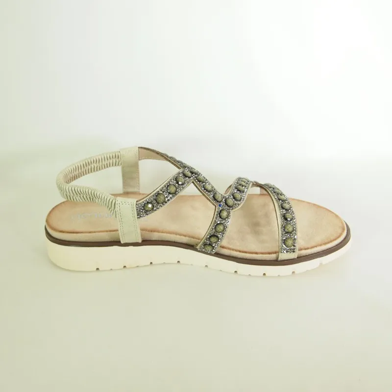 Sandalias Amarpies ABZ26668 Beige