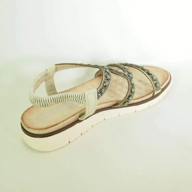 Sandalias Amarpies ABZ26668 Beige