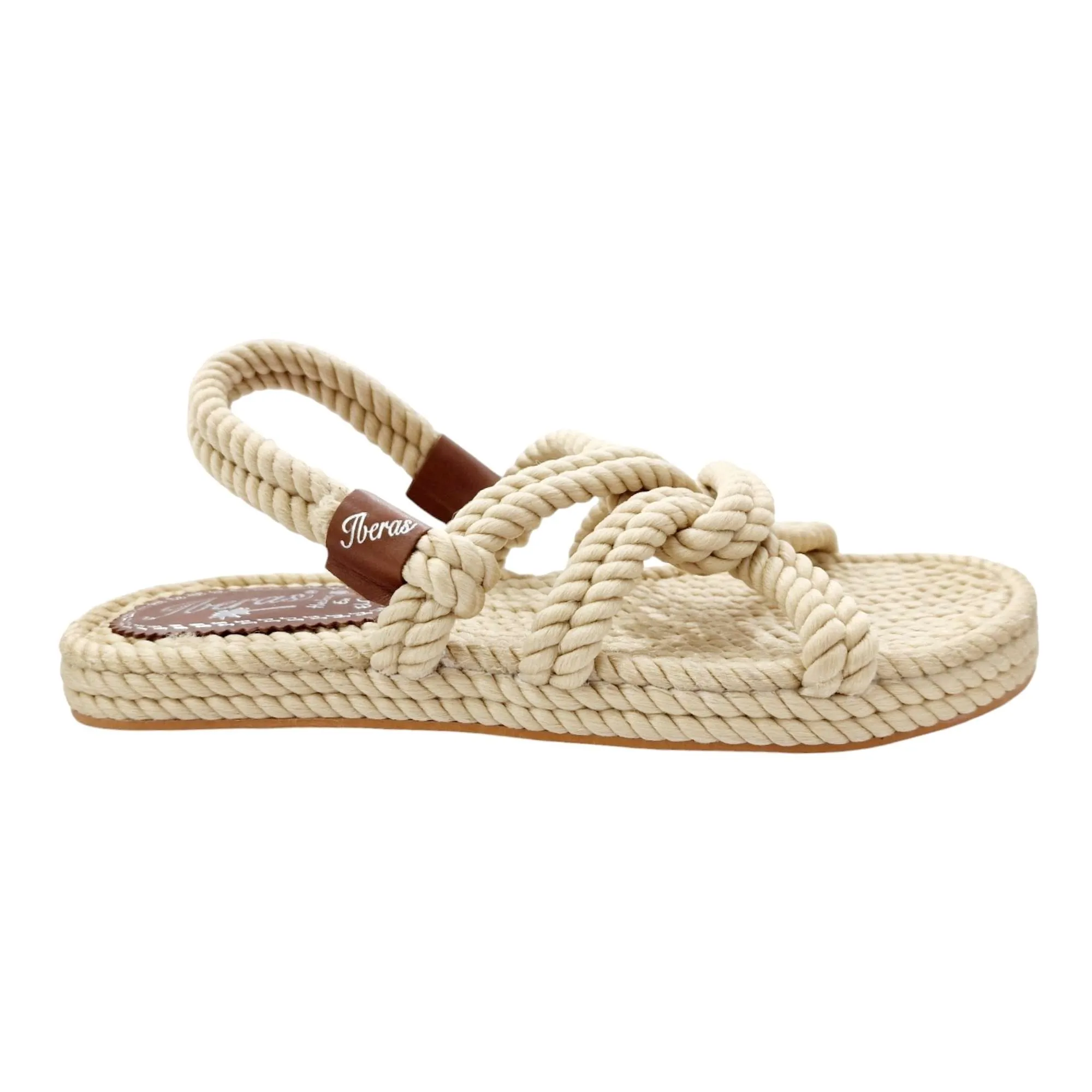 SANDALIAS ARTESANAS CUERDAS HOMBRE NATURAL