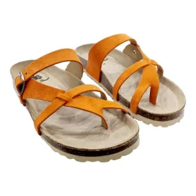 SANDALIAS BIO ESCLAVA MUJER NARANJA