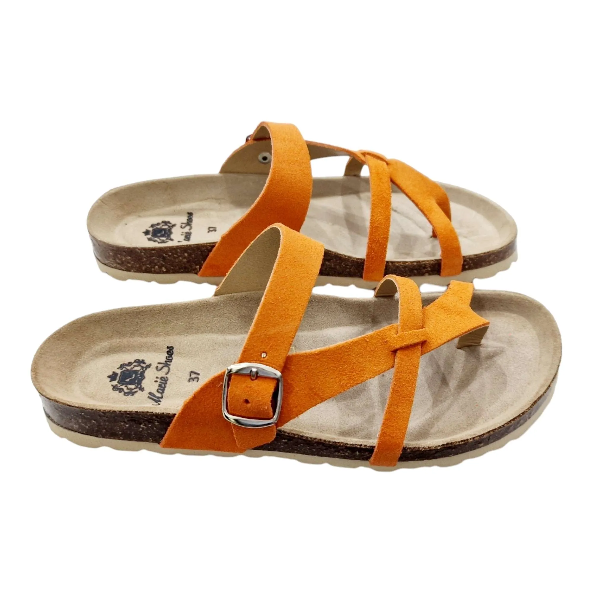 SANDALIAS BIO ESCLAVA MUJER NARANJA