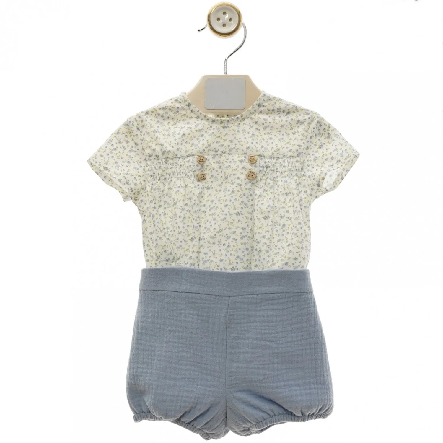 Set for boy Shirt and shorts Mar Collection