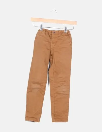 Sfera Pantalón chino marrón