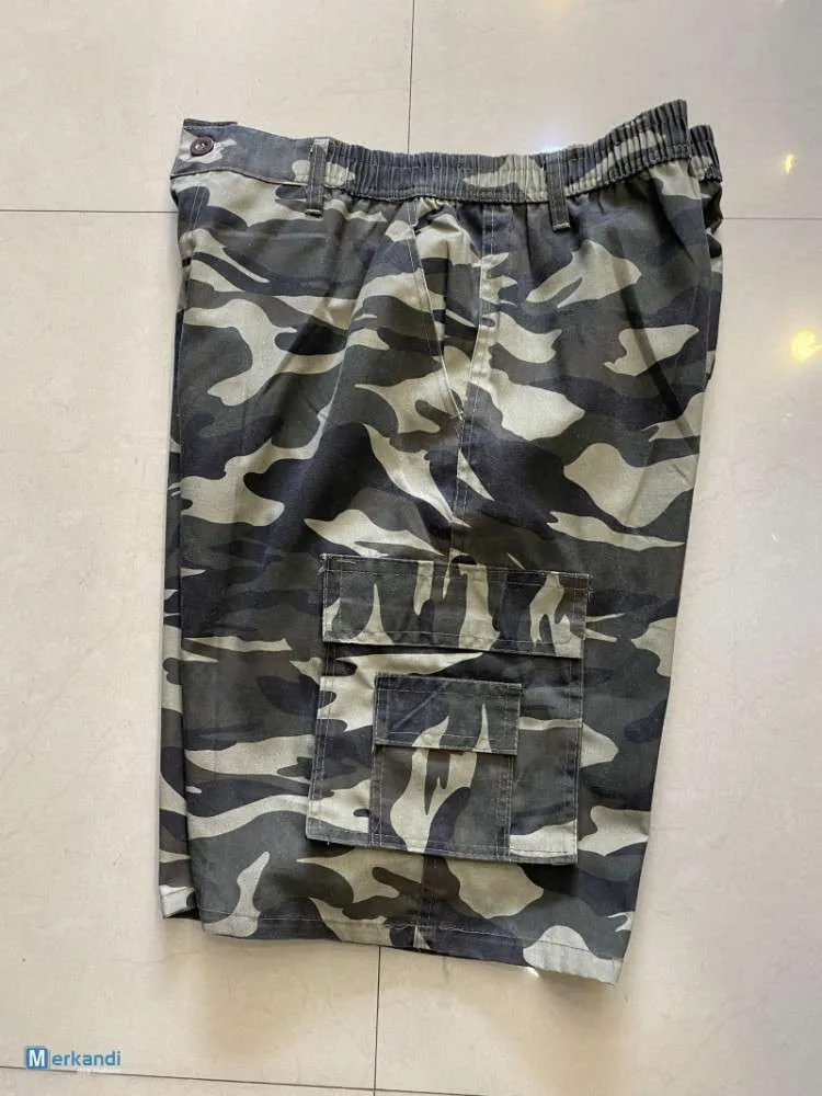 Shorts de Hombre Camuflaje Ref. 715 Varios Bolsillos.