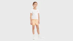 Shorts Infantiles De Sarga Mini Mom Roll Cuff