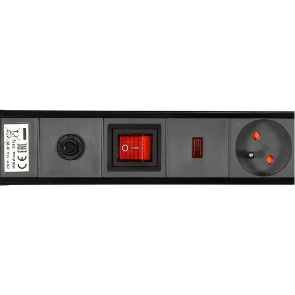 Sthor - 72370 - Prolongador eléctrico, 3 m, 5 enchufes