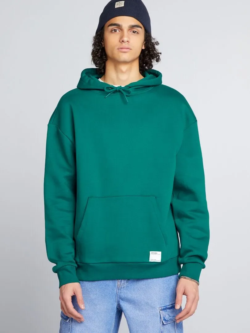 Sudadera con capucha - VERDE