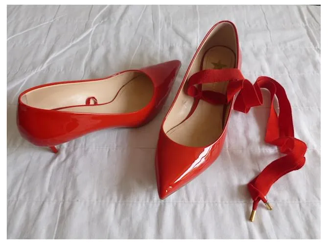 Tacones charol MARELLA Roja 