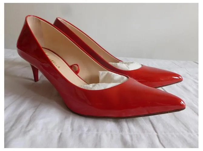 Tacones charol MARELLA Roja 